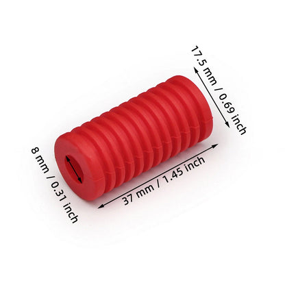 8MM Motorcycle Gear Shift Shifter Lever Foot Pad Rubber Cover for Suzuki