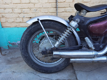 Steel Plate Rear Fender for Yamaha XV250 Virago (1988-2007)
