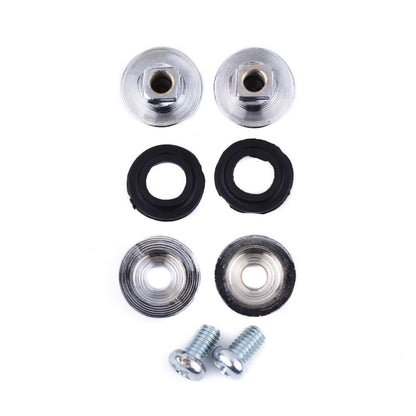 Window Pivot Stud Nut Chrome 2PC Fits Toyota Hilux Vigo 2D Space Cab 2005-15 D05