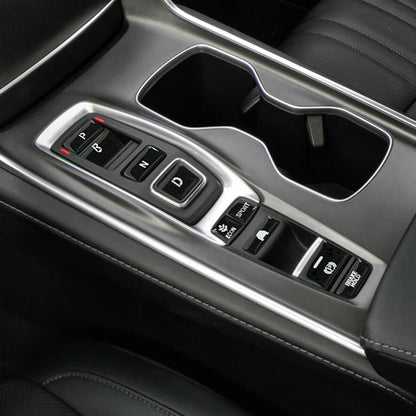 Black Gear Shift Panel Cover Trim for Honda Accord (2018-2021)