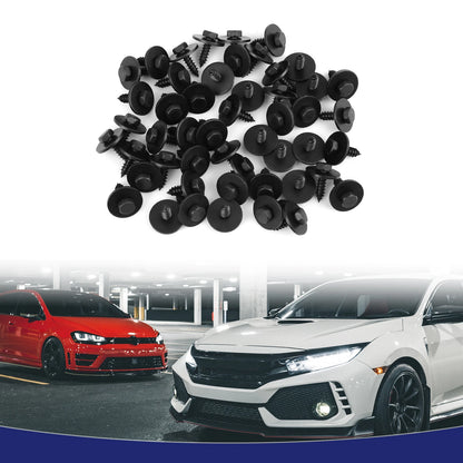 Car Screw Bolt Retainer Liner Under Cover for BMW (50 pcs)