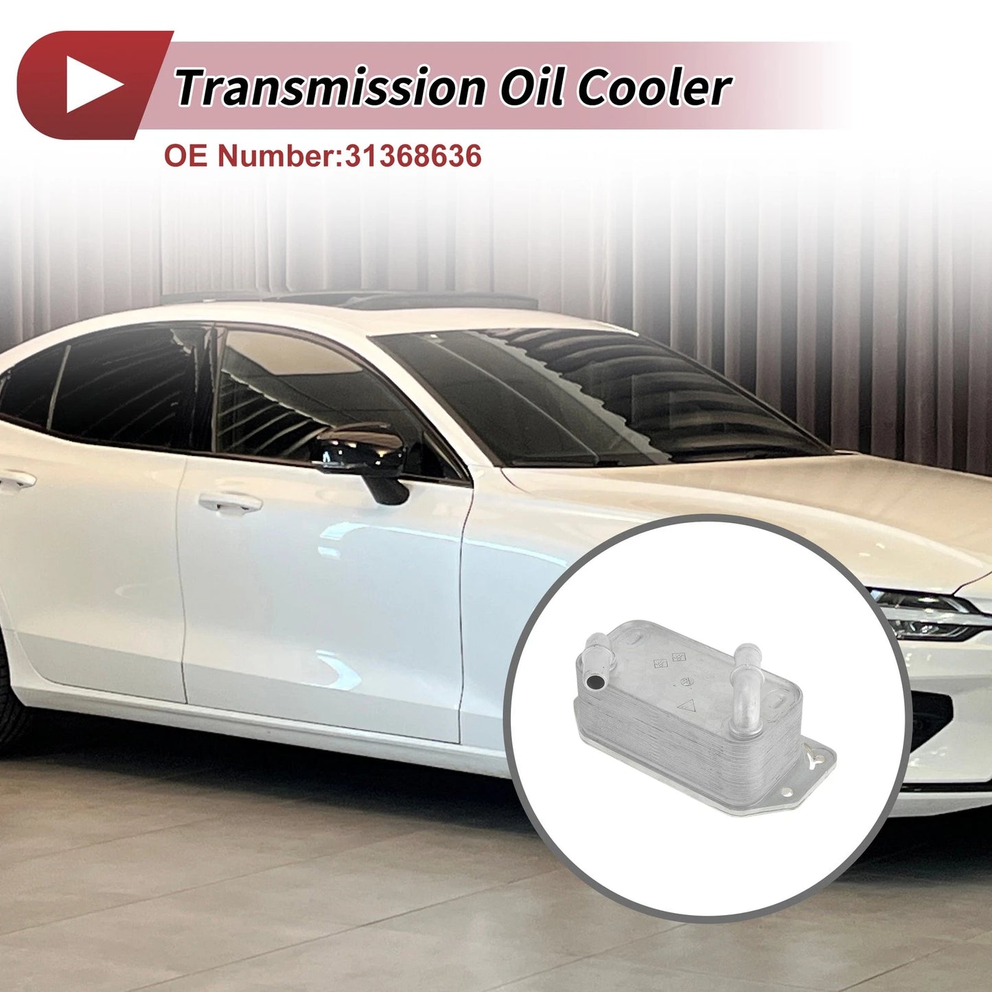 Engine Oil Cooler for Volvo S60 2015-2020 L4 2.0L 1 Pcs