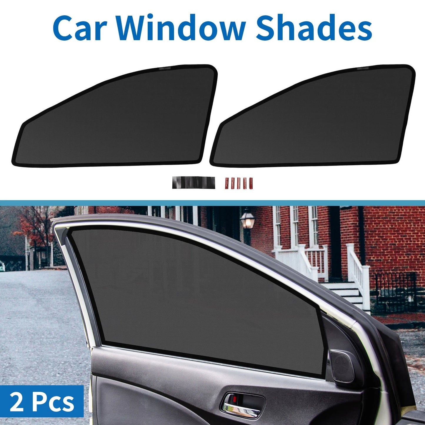Window Cover for Toyota RAV4 50 Series Black
