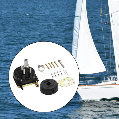 90 Degree Boat Steering Helm Bezel Set for Outboard Steering Systems