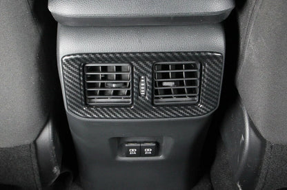 Rear Carbon Fiber Air Vent Outlet Cover for 2019-2023 Toyota RAV4