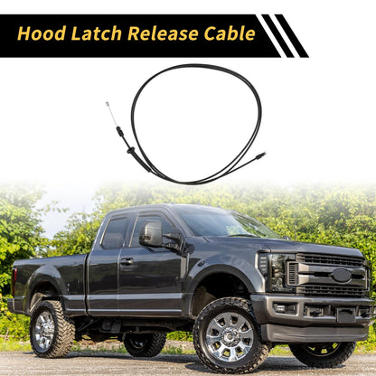 Hood Latch Release Cable for Ford F-150, F-250 (1997-2004)