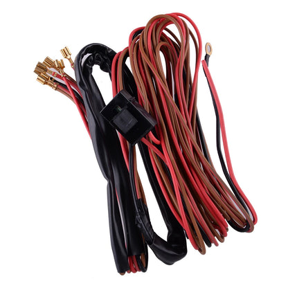 Power Window Switch Kit with Wire Harness for Universal Truck Car (12V)