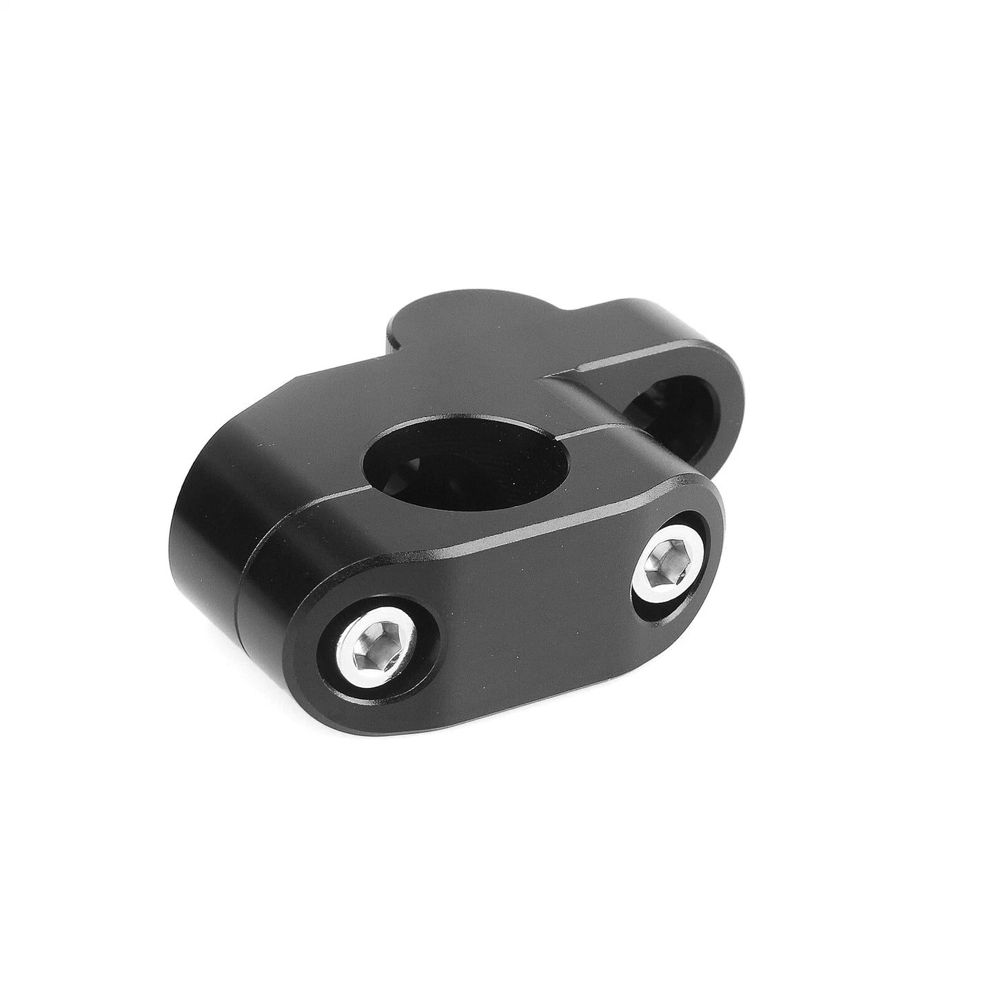 25mm Black Aluminum Handlebar Riser Kit for Harley, Honda, Yamaha, Suzuki