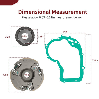 Wet Clutch Carrier & One Way Bearing Gasket for Arctic Cat 300 2X4/4X4 1998-2005