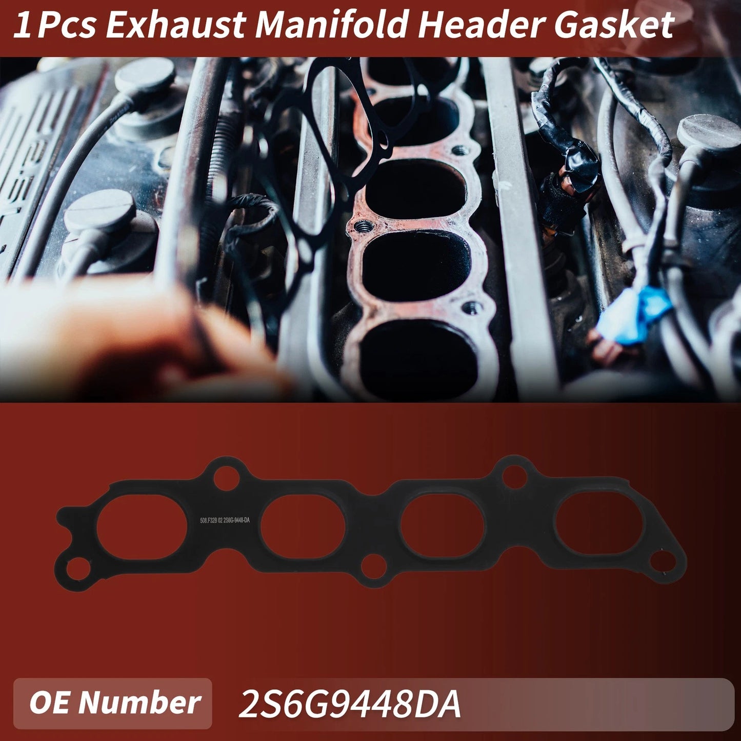 Exhaust Manifold Header Gasket for Ford Focus (2004-2020)