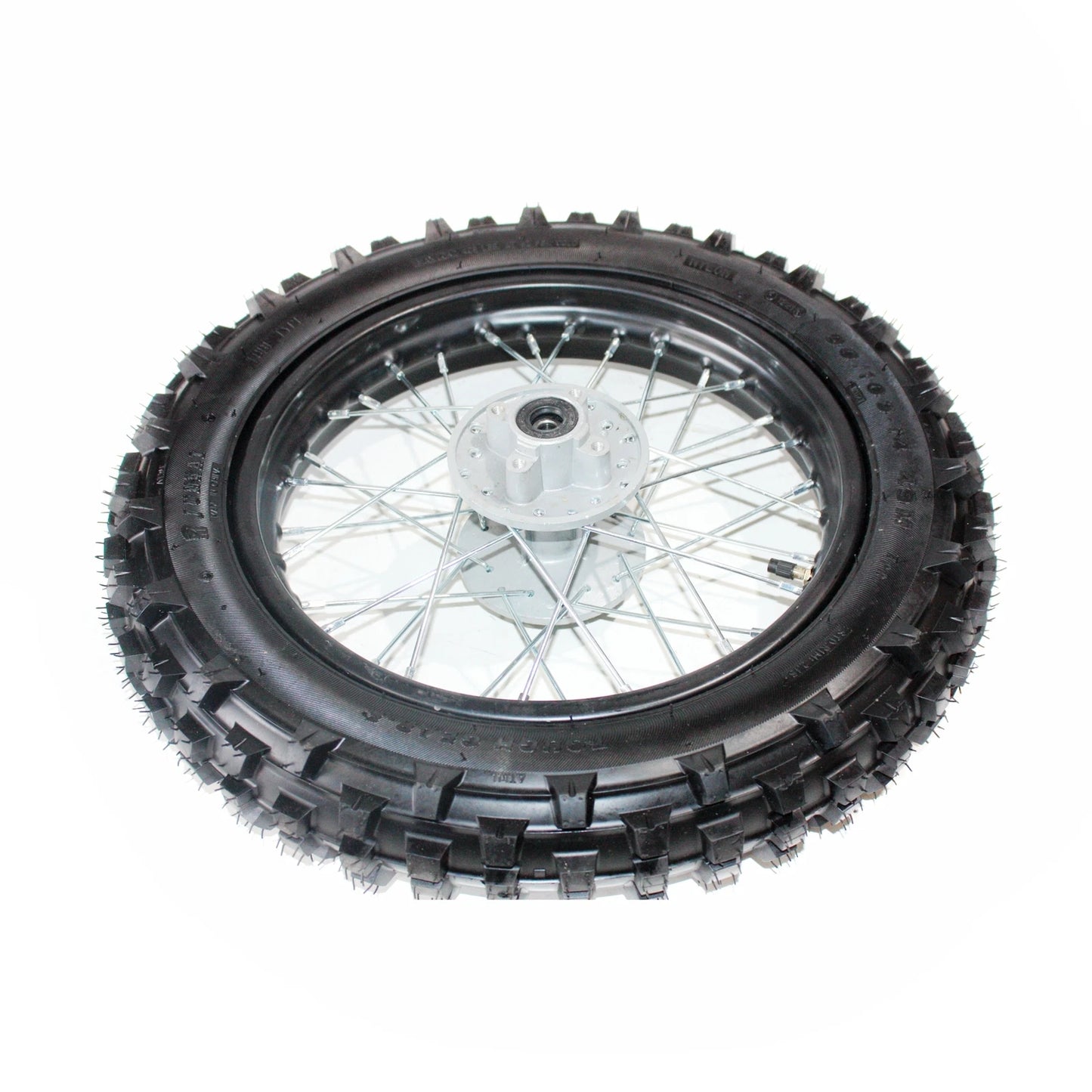 12mm Axle 14" Rear Wheel Rim Tire for PIT Bigfoot Dirt Bike