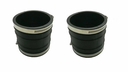Upper Exhaust Pipe Bellows for Mercruiser 4" (Pack of 2)