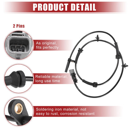 Rear ABS Wheel Speed Sensors for Nissan Murano (2010-2014)