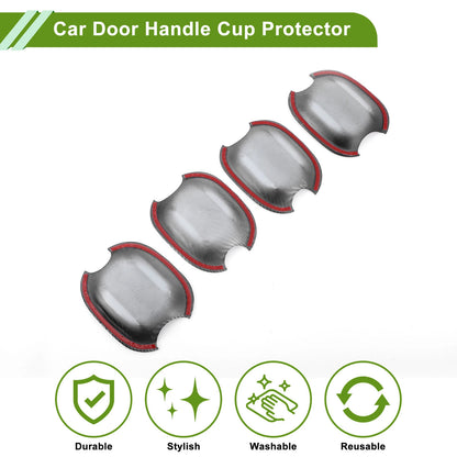 4 x Car Door Handle Cup Protectors for Toyota Highlander, Camry, Avalon