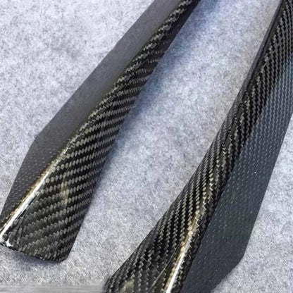 100% Carbon Fiber Headlight Lamp Eyebrow Cover Trim for Honda Civic 10th 2016-20