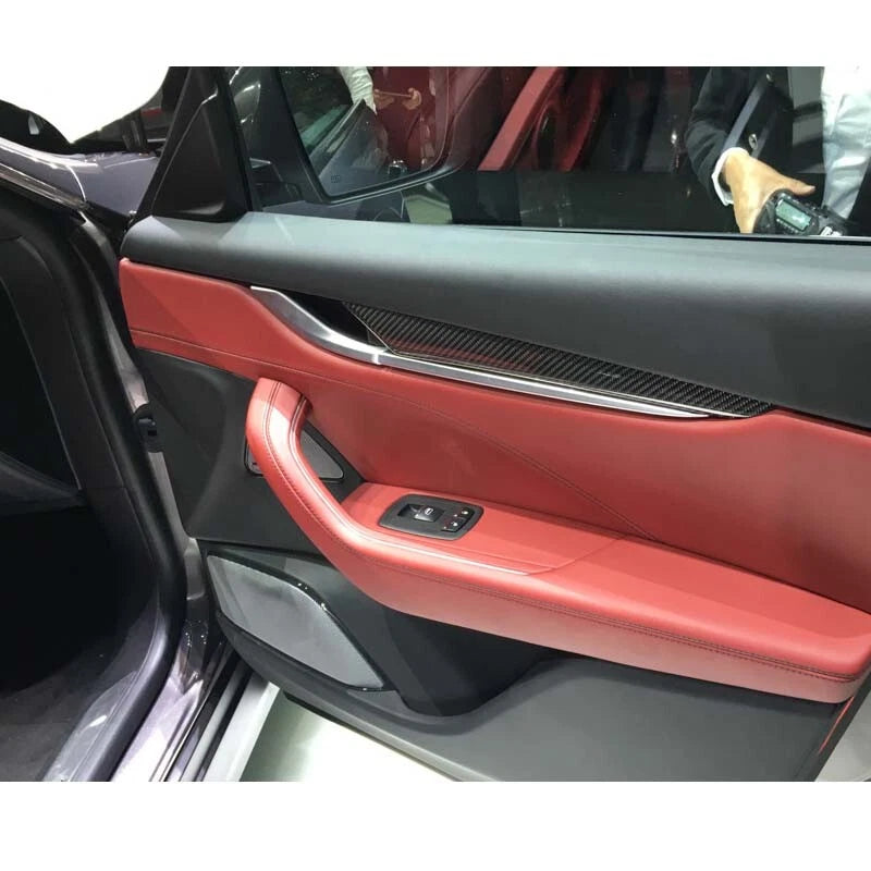 Carbon Fiber Interior Decoration Full Set Cover Trim for Maserati Levante 16-23