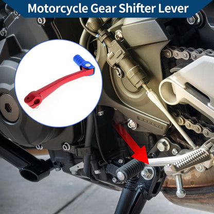 Folding Gear Shifter Lever for Bosuer 125 Red Blue