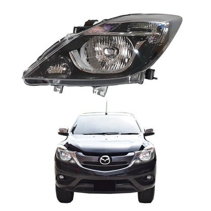 Left Sport Black Headlight for Mazda BT-50 UP UR (2012-2019)
