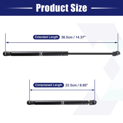 2 x Front Hood Lift Supports for Hyundai Sonata (2015-2017)