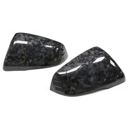 2 x Forged Carbon Rear Side Mirror Covers for Toyota Supra (2018-2020)