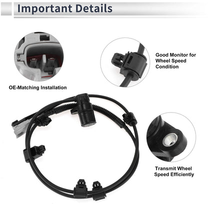 ABS Wheel Speed Sensor for Toyota 4Runner 1996-2002 (1 x Rear Left)
