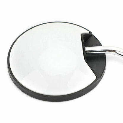 White Mirror Set for Universal Scooter M8 CW Thread (New) (F2)