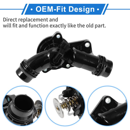 Thermostat Housing Assembly for BMW E46 323i 325i 328i 330i 525i (2000-2006)