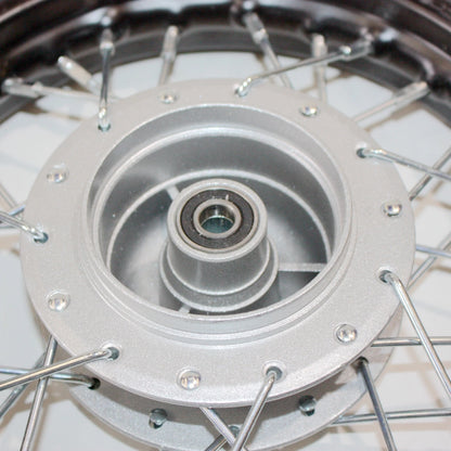 10" Front Drum Brake Wheel Rim + Tire for PIT PRO Trail Dirt Bike