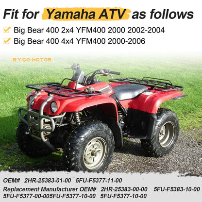 2 x Rear Wheel Hubs for Yamaha Big Bear 400 YFM400 (2000–2006)