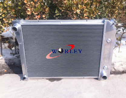Radiator & Fan for 1968-1974 Chevy Nova, Olds, Pontiac Small Block SBC, L6/V6