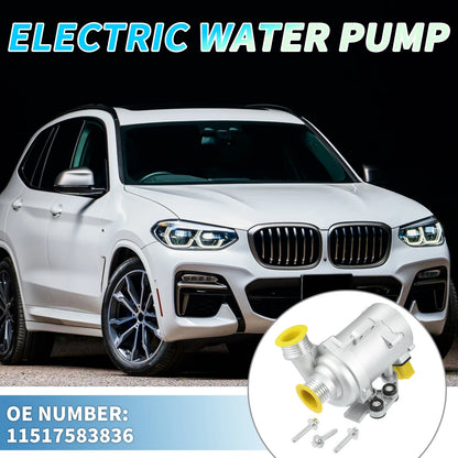 Electric Water Pump for BMW 528I 2011 (2011) - Includes Screws Kit