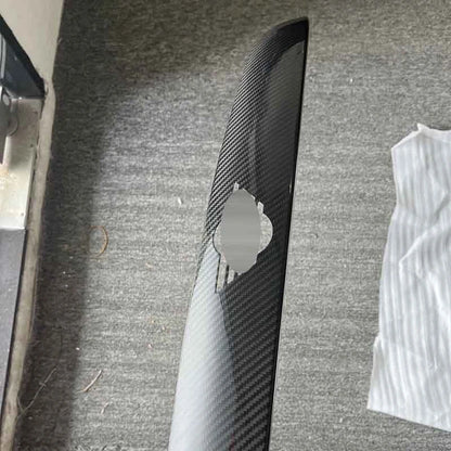 Carbon Fiber Rear Trunk Tailgate Handle Panel Cover for Mini F55-57 2018+