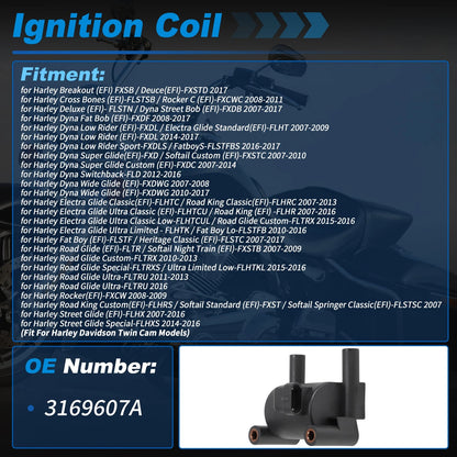 Ignition Coil for Harley-Davidson Twin Cam Models