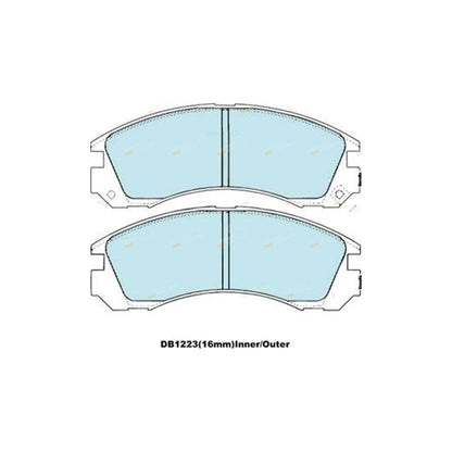 Brake Pads Set 4WD for Mitsubishi Magna (1994-2005)
