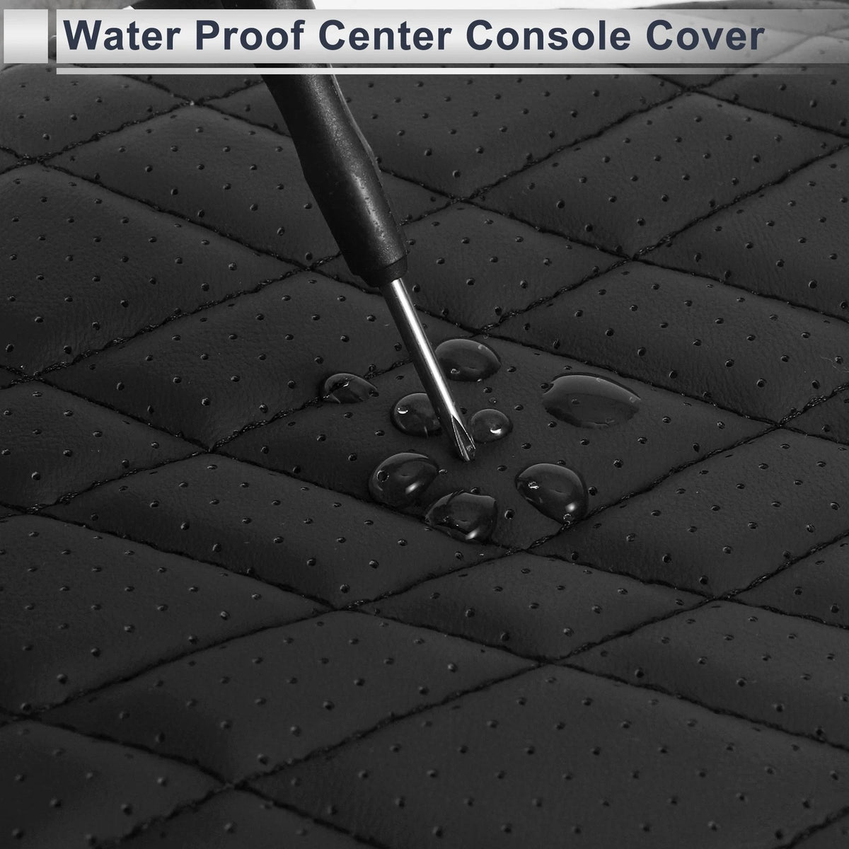 Car Center Console Cover for BMW X3 (2014-2018) Black 1 x Piece
