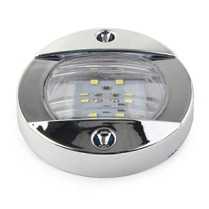 12V LED Round Side Marker Lights for Truck Trailer RV Boat