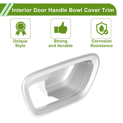 Interior Door Handle Bowl Cover Trim for Honda Pilot (2023-2024)