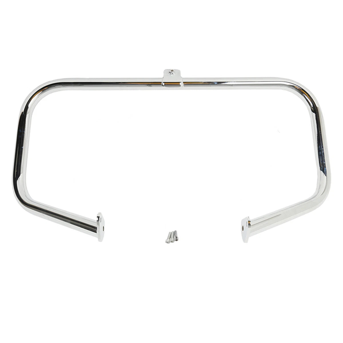 Chrome Engine Guard Highway Bar Foot Pegs for Harley Road King (1997-2008)