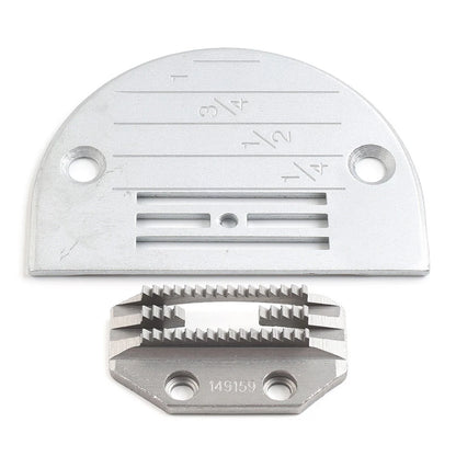 Medium Feed Dog Plate Set for Juki Brother Singer Industrial Sewing Machine