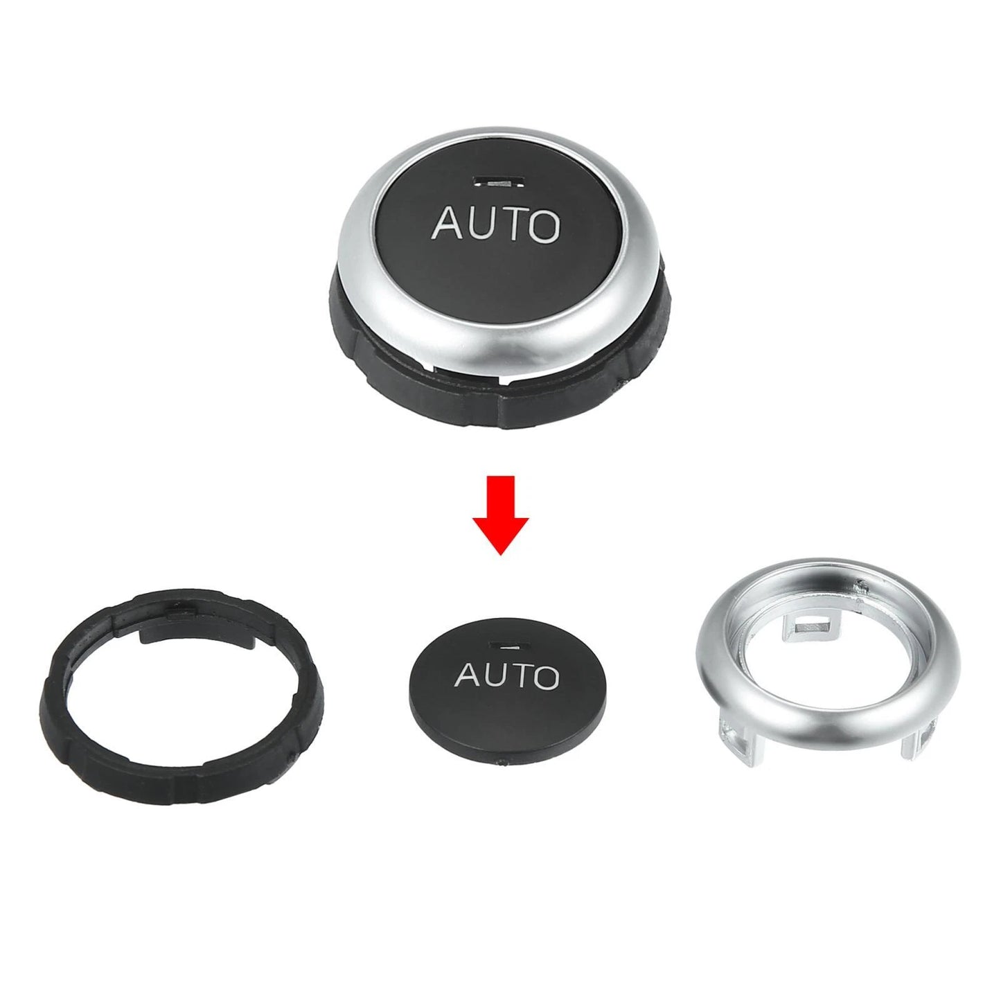 HVAC Air Conditioner Control Switch Knob for BMW 5 6 7 Series X5 (2001-2023)