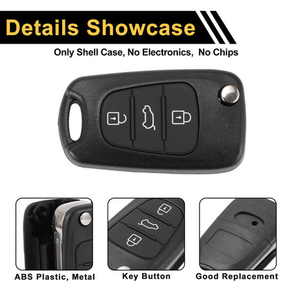 3 Button Key Fob Shell Case for Kia Rio (2013)