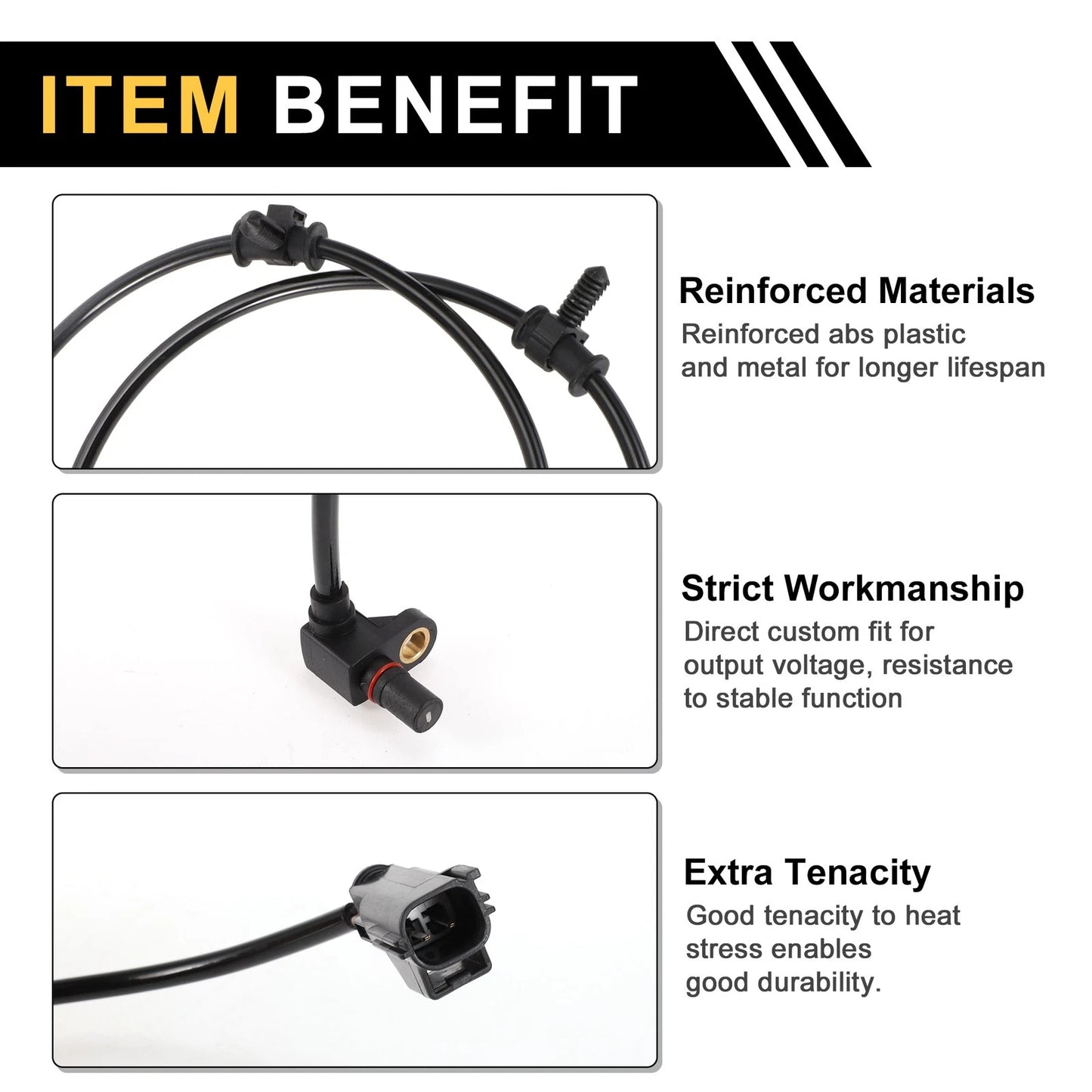 ABS Wheel Speed Sensor for Dodge Ram 3500 (2003-2005) Front L/R