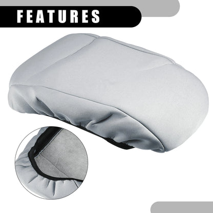 Neoprene Gray Center Console Armrest Cover for Ford Fusion (2013-2019)