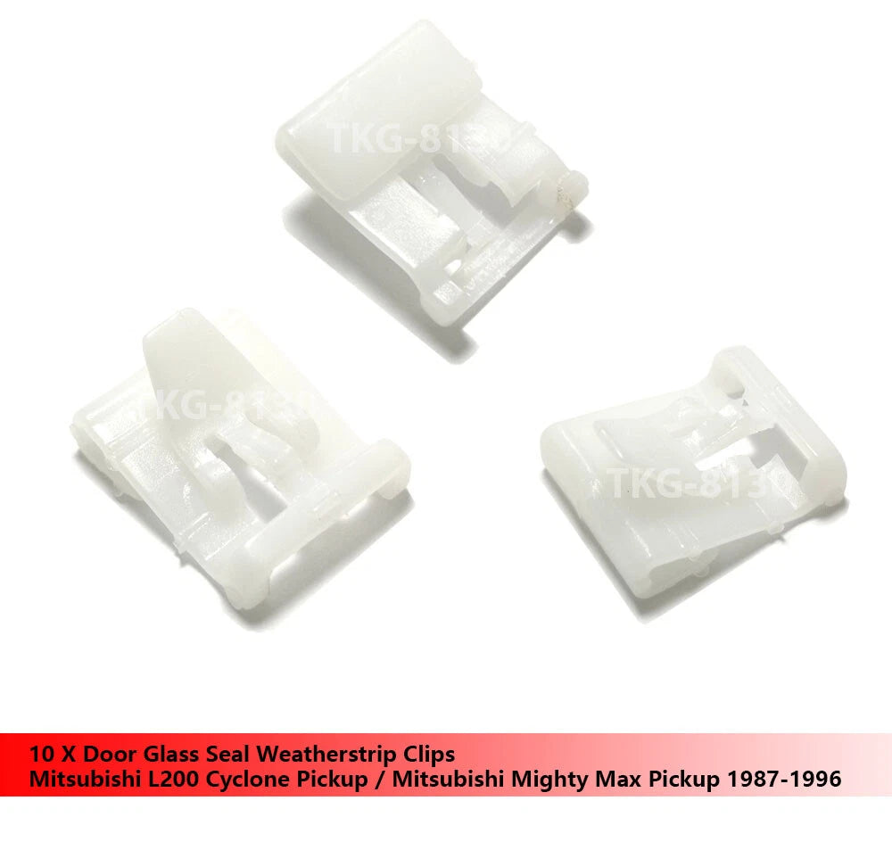 Door Glass Weatherstrip Clip for Mitsubishi L200  (1986-1994)