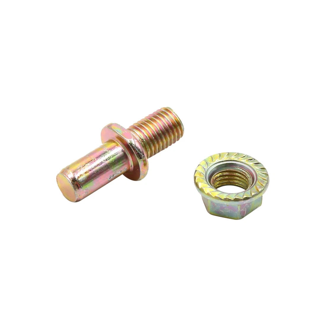 4 x Gold Tone Motorcycle Chain Wheel Sprocket Screw Locking Bolt for CG125