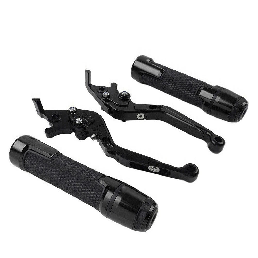 CNC Brake Clutch Lever Handlebar Grip Set for Yamaha XJR 1300 FJR 1300 (2001-2018)