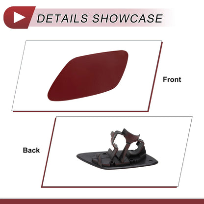 Bumper Trim Nozzle Cover Dark Red for BMW Z4 (2009-2016)