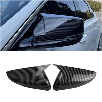 Carbon Fiber Rearview Mirror Lid Cover Trim for 2020-2024 Cadillac CT5