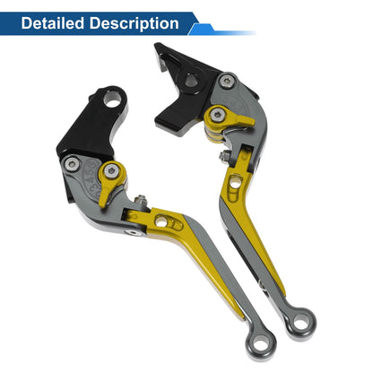 Adjustable Brake Clutch Levers for Honda X11 (1999-2002) - Titanium Gold Tone