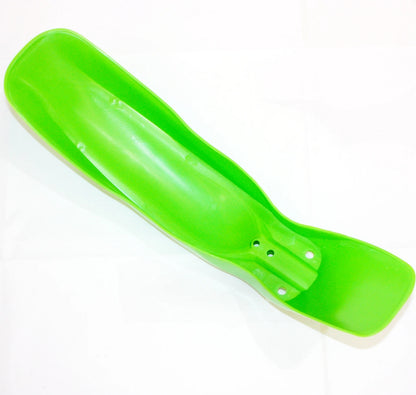 Green Plastic Front Wheel Mud Guard Fender for KLX110 PIT PRO Dirt Bike